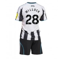 Newcastle United Joe Willock #28 Koszulka Podstawowa dzieci 2025-26 Krótki Rękaw (+ krótkie spodenki)